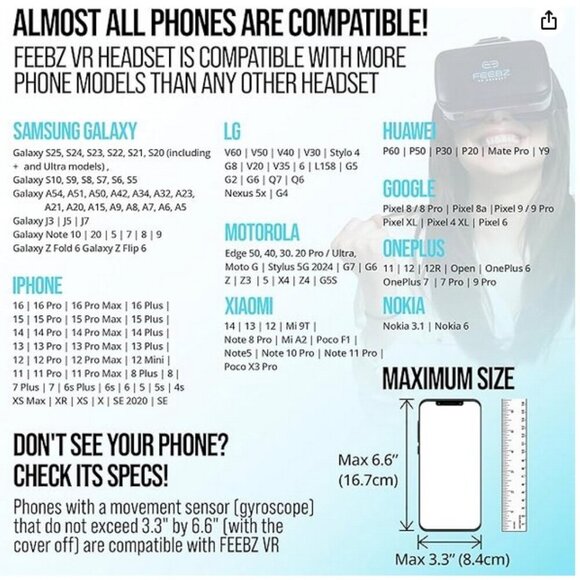 FEEBZ 3D VR Headset for Kids 2.0: New Without Tags - Picture 5 of 5